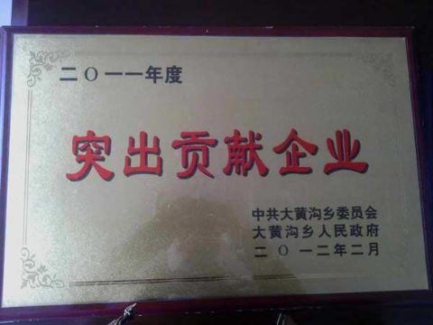 点击查看详细信息<br>标题：突出贡献企业 阅读次数：2104